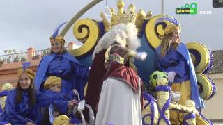 Cabalgata de Reyes Magos de Gines 2018 COMPLETO [upl. by Netsriik137]