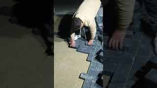 Block paving laying process [upl. by Alric815]