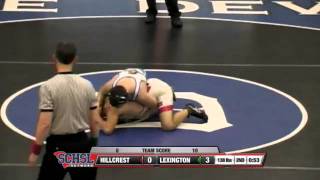 138 lbs Class 4A Match from the SCHSL Wrestling Dual Championships [upl. by Lielos]