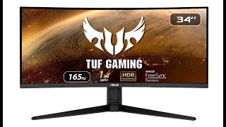 Highlight Features ASUS TUF Gaming VG34VQL1B 34” Curved HDR Monitor [upl. by Moreno]