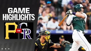 Pirates vs Rockies Game Highlights 61524  MLB Highlights [upl. by Rivkah]