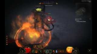 Diablo 3  Barbarian beating InfernoDiablo Double Tornado cheap gear [upl. by Laurel659]