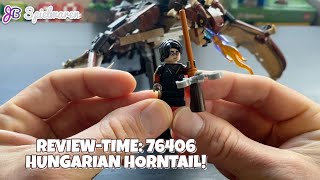 Hungarian Horntail fürs Regal LEGO Harry Potter Review [upl. by Okin944]