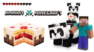 Chocolate Minecraft Panda and Cake [upl. by Hassadah294]