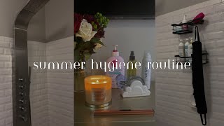 SUMMER HYGIENE ROUTINE Clean Girl Body Care Amazon Finds [upl. by Inek]