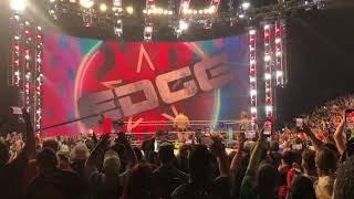 Edge’s Last WWE Entrance Live [upl. by Avrom]