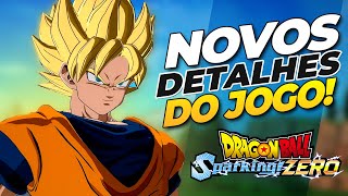 Bandai revelou novos DETALHES IMPORTANTES de DRAGON BALL SPARKING ZERO e falaram sobre a tal TELA [upl. by Oner949]