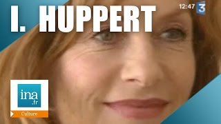 Isabelle Huppert présidente du Festival de Cannes  Archive INA [upl. by Zaller]