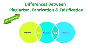 Differences Between Plagiarism Fabrication and Falsification [upl. by Gallagher]