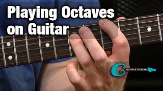 Guitar Lesson Using Octaves in Melodies amp Solos [upl. by Adahsar]