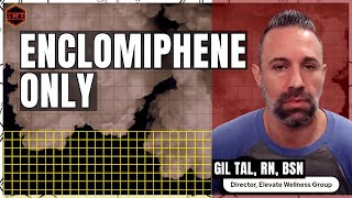 Enclomiphene Citrate Only for Men with Low Testosterone for TRT  Gil Tal [upl. by Dore]