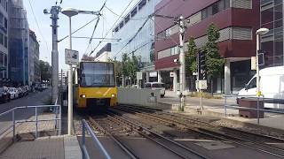 Straßenbahn in StöckachStuttgart [upl. by Otrebron]