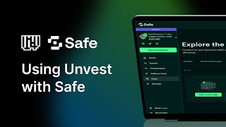 How to use Unvest with Safe Multisig [upl. by Barmen]