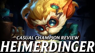 Heimerdinger basically doesnt exist without Arcane  Casual Champion Review [upl. by Quintana]