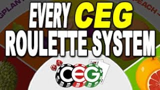 Every CEG Roulette System Review since January 2022 [upl. by Eiramnwad343]