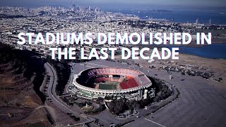 Stadiums Demolished in the 2010s [upl. by Ardekal353]