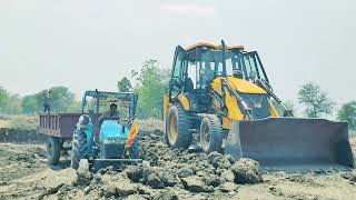 A JCB dumper truck driving through a city  Compilation of funny JCB dumper truck accidents [upl. by Frolick]