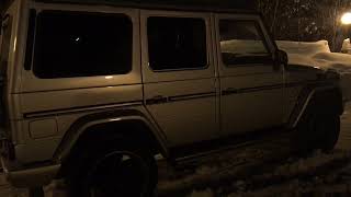 Eisenmann exhaust sound G55 AMG M113 [upl. by Eelloh]