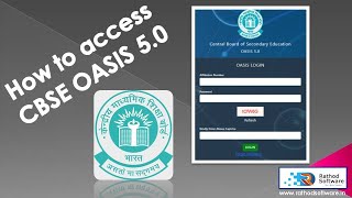 OASIS 50 CBSE  How to access oasis 5 0 CBSE OASIS 50 2024 [upl. by Saba450]