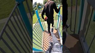 Running Climbing Parkour Chase POV [upl. by Ahrat506]