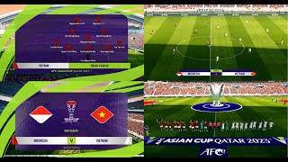 PES 2017  New Modpack Update AFC Asian Cup Qatar 2023 [upl. by Jules]