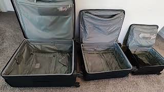 Briggs amp Riley Baseline Luggage International Carry On Extra Large Spinner and the Large Checked [upl. by Gladdy]