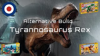 3 to 1 Tyrannosaurus Rex alternative build LEGO Creator 31058、31088、31112 [upl. by Hittel]