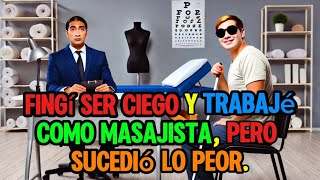 Tuve una jugada astuta Compré un par de gafas de sol y fingí ser una persona ciega [upl. by Willa]