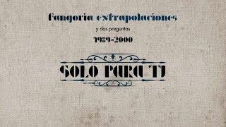 Fangoria  Solo para ti Lyric Video [upl. by Ecinej]