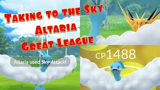 Pokemon Go PvP Great League Altaria Best Moveset and Analysis [upl. by Nohsal723]