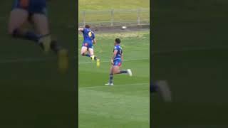 Te Hurinui Twidle Turangawaewae try for Eels in Jersey Flegg KiwiNRL [upl. by Lenee]