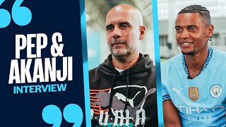 PEP TAUGHT ME SIX DIFFERENT POSITIONS  Pep Guardiola amp Manuel Akanji Interview [upl. by Kirt355]