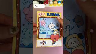 BTS BT21 blind bag 💙 bts bt21 paperdiy papersquishy blindbag who 방탄소년단 [upl. by Tasiana]