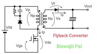 Flyback Converter a dc to Dc converter [upl. by Prudy]