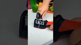 3 steps manual knife scissors sharpener Rs 700 [upl. by Ruenhs]