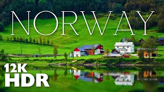 NORWAY 12K HDR 120fps  Beautiful Nature  Dolby Vision [upl. by Trebbor]