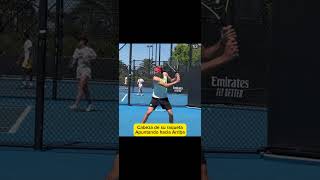 Tips para el Revés a 2 Manos  Tips de Tennis tennis tennispro tenisalmaximoconjorge [upl. by Swaine]