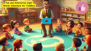 Fun and Interactive Sight Words Adventure for Toddler  Learn to Read  Fun With Words [upl. by Eeliram]