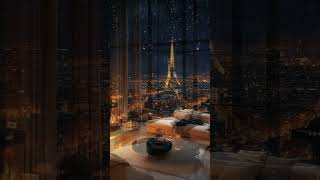 Rainy Jazz Night in Paris  Romantic Saxophone Melodies  Relaxing Jazz Music [upl. by Ahsima]