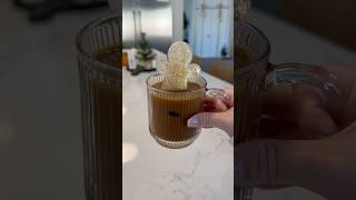 Gingerbread Ice ✨🤎🎄 christmas ice satisfying drinks asmr restock viral short fyp holiday [upl. by Derr]