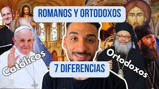 Diferencias entre ROMANOS y ORTODOXOS  Explicado rápidamente [upl. by Aylsworth]