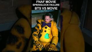 FNaF Movie SPRINGLOCKED BEHIND THE SCENES Vs MOVIE  FNAF Movie 2 LEAK [upl. by Sibyl]