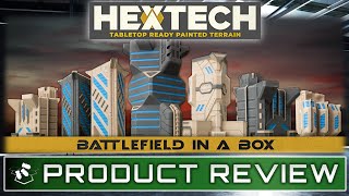 HEXTECH PrePainted BattleTech Terrain from Gale Force Nine  BattleTech Unboxing and Review [upl. by Erbas314]