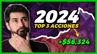 TOP 3 Acciones para Invertir en 2024 Diversifica tu Portafolio BTC [upl. by Lamraj576]