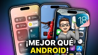 Así Puedes PERSONALIZAR El iPhone con iOS 18 ¡MEJOR QUÉ ANDROID [upl. by Kirsti]