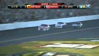 2011 Daytona 500  Trevor Bayne Wins  Call by MRN [upl. by Helbonna]