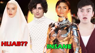 DUNE 2 RED CARPET FASHION REVIEW zendaya is UNTOUCHABLE [upl. by Lenox]