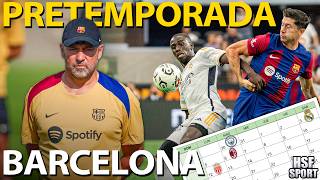 📺 Partidos BARCELONA Pretemporada  Cuándo juegan fecha y hora 🗓 [upl. by Cathe860]