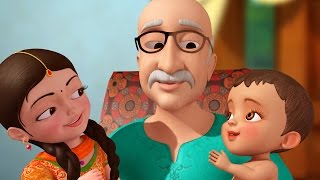 Dadaji Grand Father  Hindi Rhymes for Children  Infobells [upl. by Iren813]