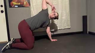 Active Rhomboid Stretch demonstration [upl. by Renae286]